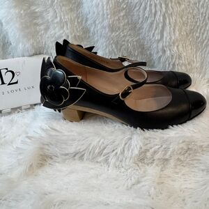 Authentic Chanel Mary Jane Pumps